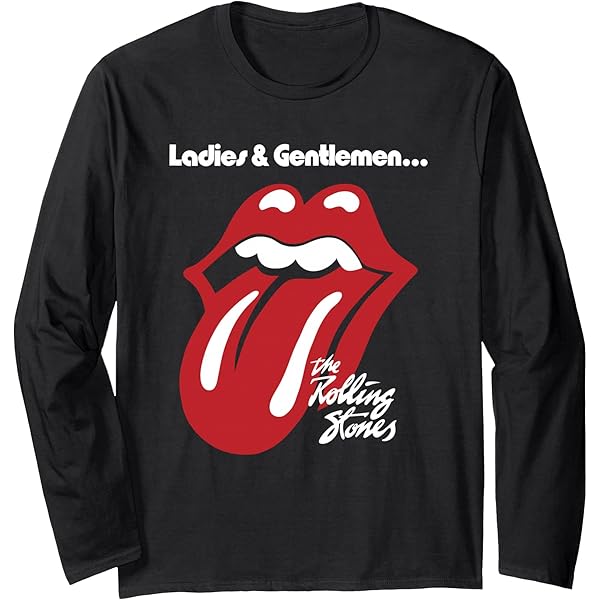 Amazon.com: Official The Rolling Stones HD Multi Color Tongue Long